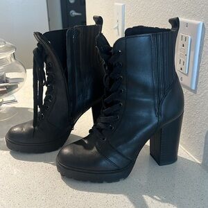 Steve Madden chunky booties